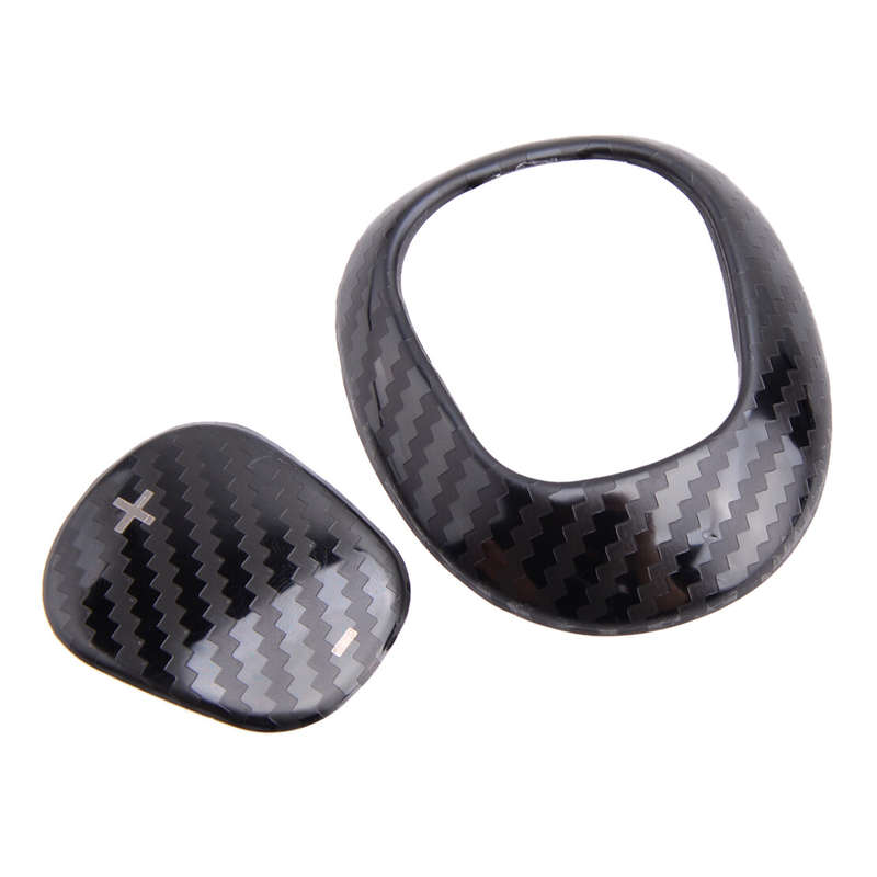 Carbon Fiber Style Gear Lever Shift Knob Cover Trim Fit For Chevrolet Malibu