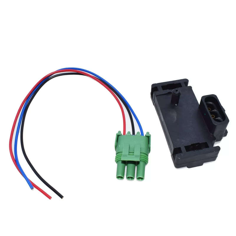 Manifold intake pressure sensor with wire 16137039 For Buick Cadillac Chevrolet