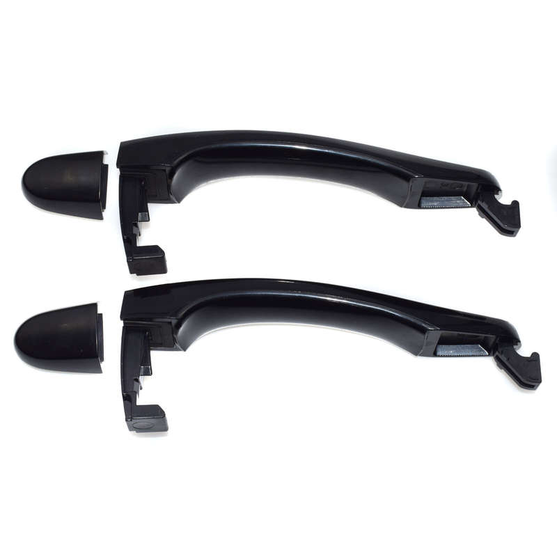 2pcs Exterior Outside Door Handles Rear Left Right For Hyundai Azera 2006-2011