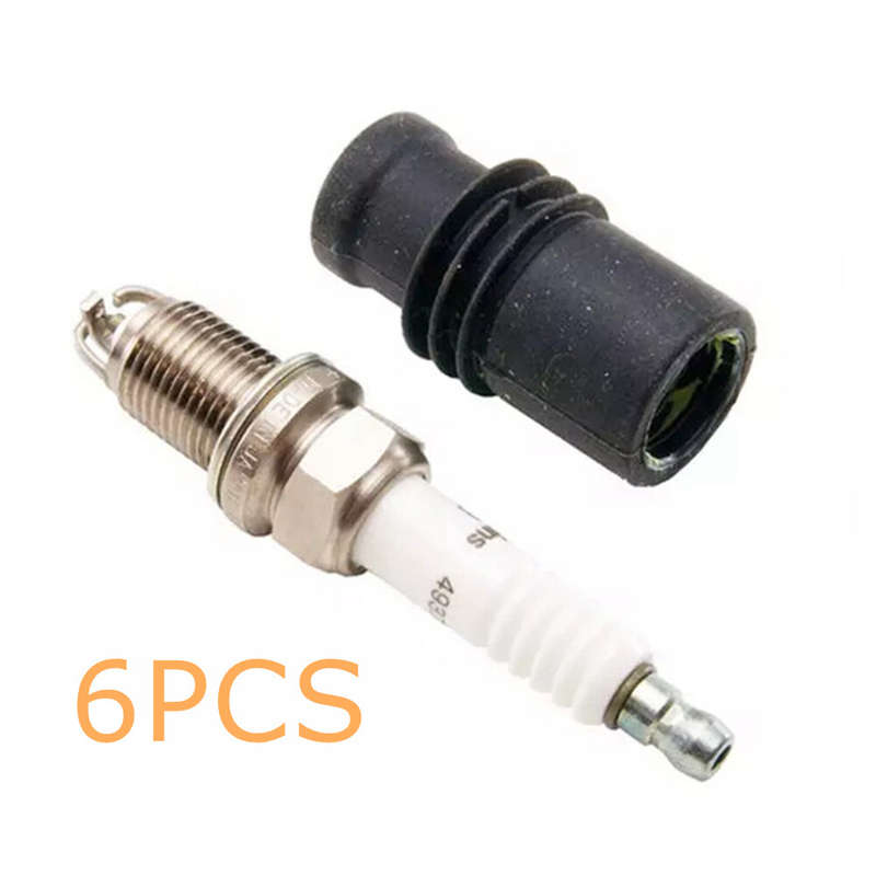 4955850 4937472 For Cummins ISL Series 8.3L 8.9L 6Pcs Spark Plug Kit