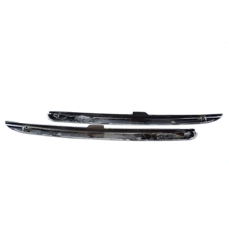 2PCS Front Left & Right Bumper Trim Molding Chrome For 2011-16 Kia Sportage New