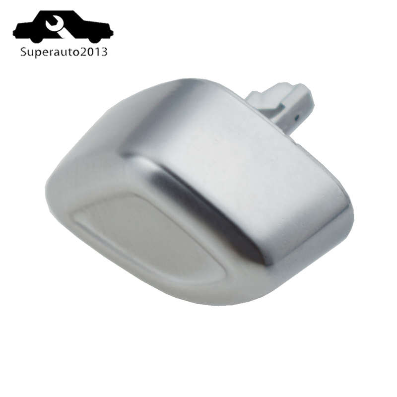 Left Seat Headrest Adjust Switch Button Cover Silver For Benz W212 W166 W292 New