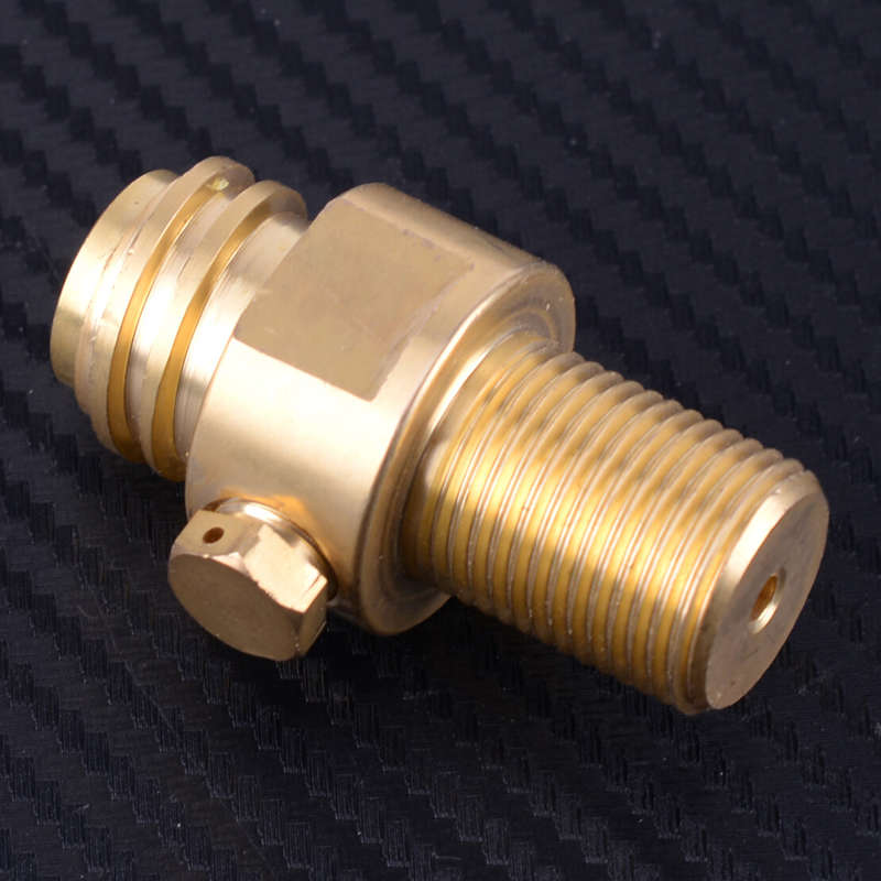 CO2 Tank Brass Adapter Protective Cap fit for Pin Valve