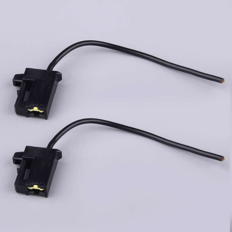 2Pcs 1-Way WireHorn Connector 90980-10619 Fit For Toyota Lexus Scion Subaru ws