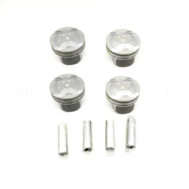 4Pcs Piston & Rings Kit 23041-2B600 FIt For Hyundai Kia Accent Rio 1.6L DOHC