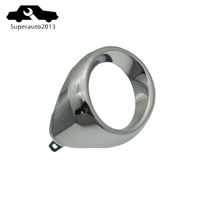 Front Left Bumper Fog Light Lamp Trim Ring Chrome For 2013-15 Lexus ES350 ES300h