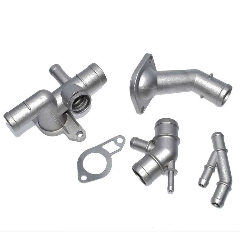 For MK4 Golf Jetta GLI TT 1.8T Cast Aluminum Coolant Flange Upgrade Kit 4PCS New