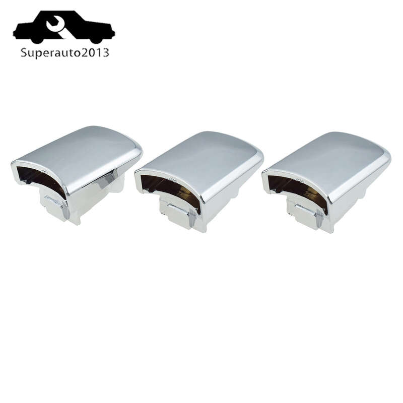 Outside Front Rear LH RH Door Handle Cover Cap Chrome For NISSAN 2008-13 X-Trail