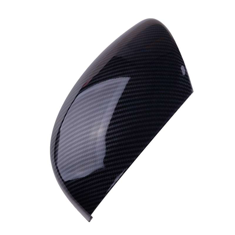 Carbon Fiber ABS Exterior Side Mirror Cover Cap Fit For Honda Fit Jazz 2014-2018