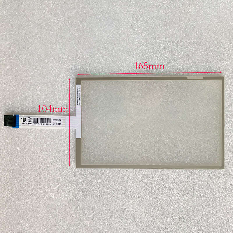 For T070S-5RB003N-0A11R0-080FH 7inch 5 wire Touch Screen Glass Panel 165*104mm