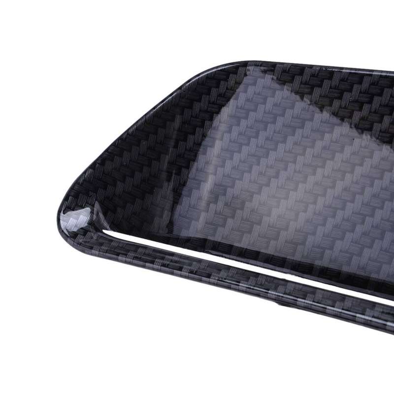 Carbon Fiber Texture Hood Air Vent Cover Trim fit for Dodge Challenger 15-2022