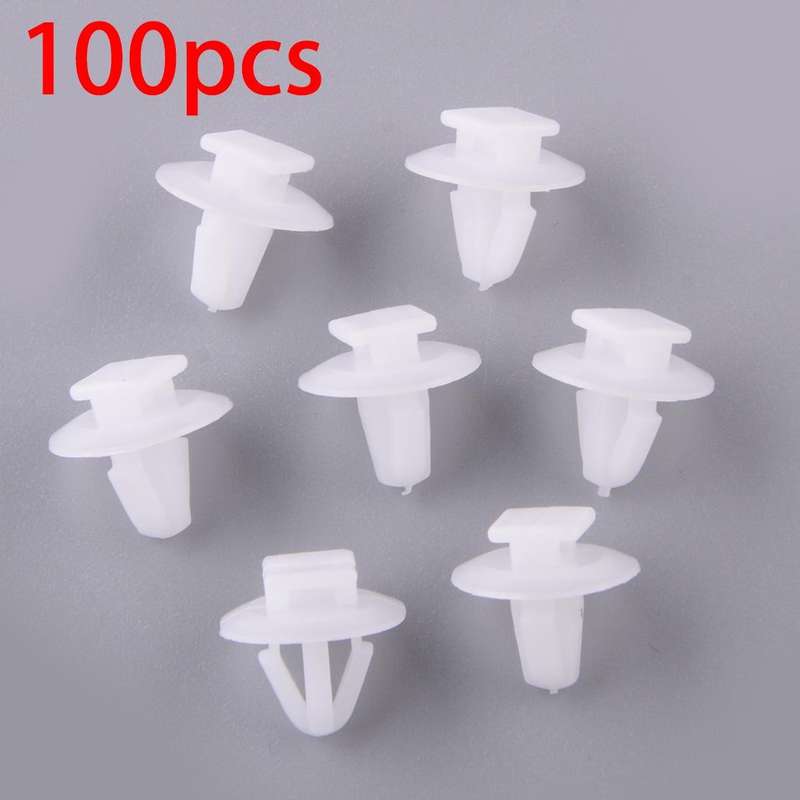 100pcs Door Panel Moulding Clips Retainers Fastener Fit For GM Pontiac Toyota