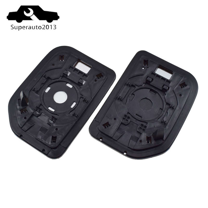 2X Left Right Side Mirror Glass w/ Backing Plate For 2007-2014 Toyota FJ Cruiser