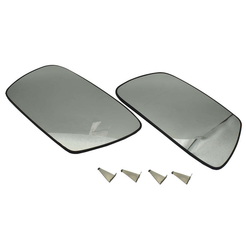 Pair Left & Right Side Mirror Glass Heated For Jeep Grand Cherokee 2005-2010 New