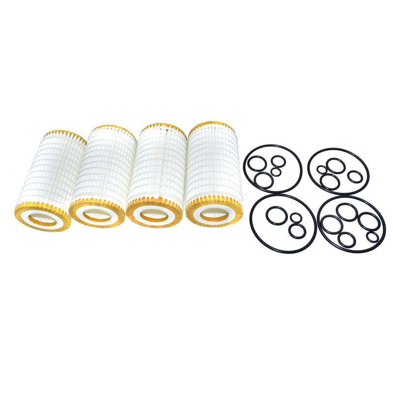 4 Sets For Mercedes E320 CLK320 Dodge Sprinter 2500 Oil Filter&Gaskets 5183748AA