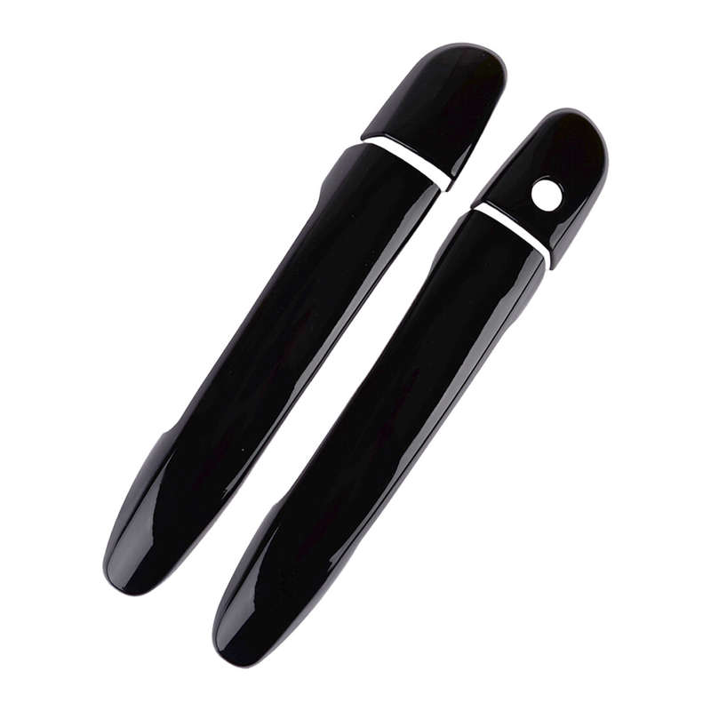 Car Set Glossy Black Side Door Handle Cap Trim Fit for Mazda CX-5 SUV 2013-2023