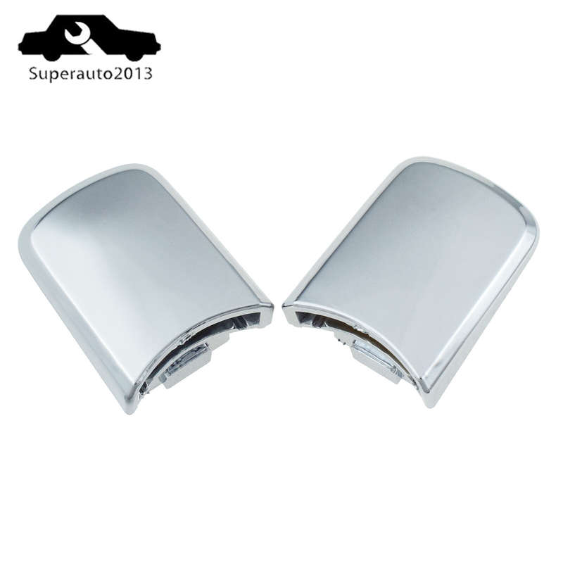 Rear Left Right Outside Door Handle Cover Cap Chrome For NISSAN 2008-13 X-Trail