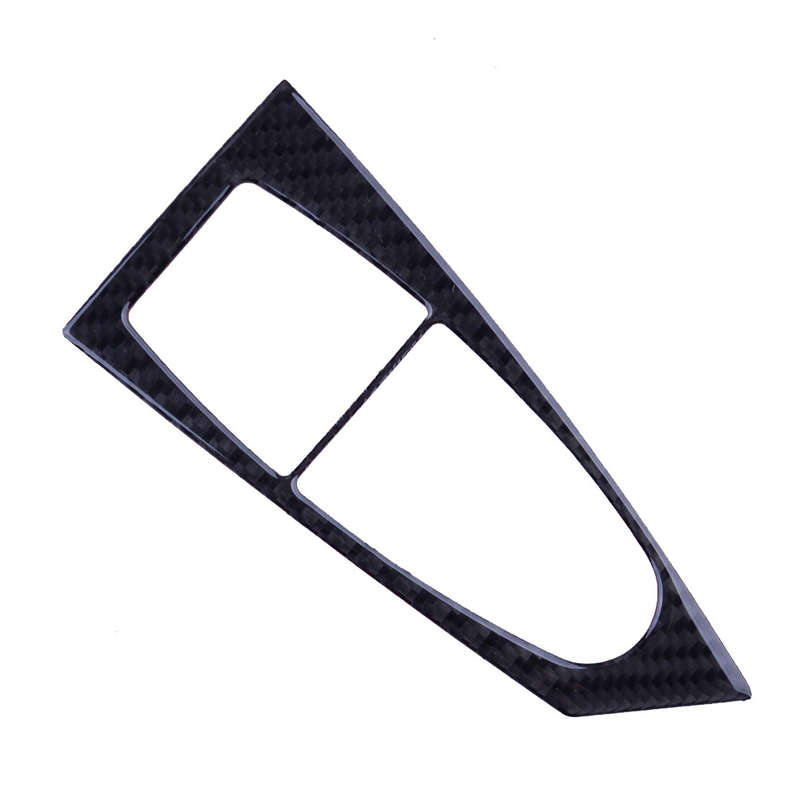 Carbon Fiber Window Lift Switch Cover Trim Fit for BMW 6series E63 E64 2004-2010