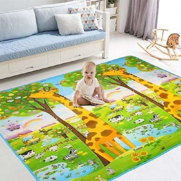 Baby Play Mat HBF Double-side Ocean Pattern 200 X 180 Cm Waterproof Soft  Baby for sale | eBay