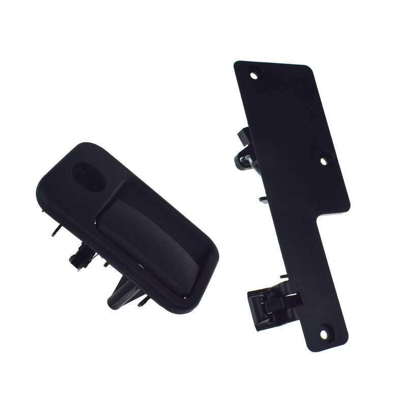 New 2PCS Glove Compartment Lock & Box Handle Black For VW Golf Mk3 Vento 1991-99