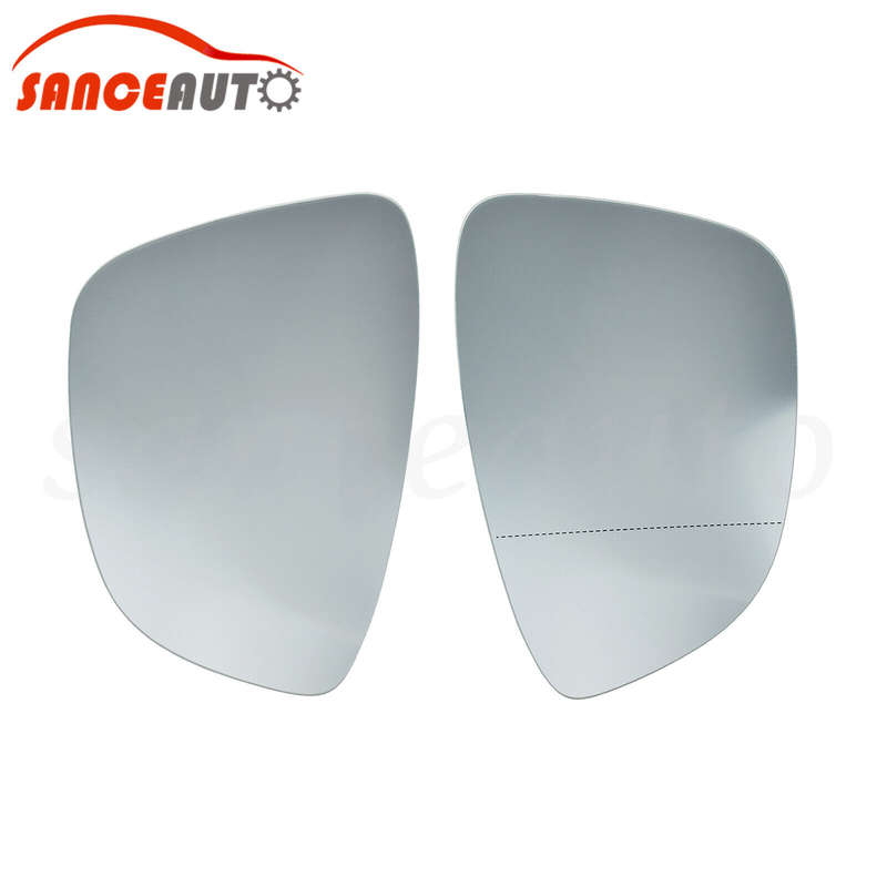 Mirror Glass Heated W/ Backing LH RH for VW Eos CC Beetle Scirocco Passat VII B7