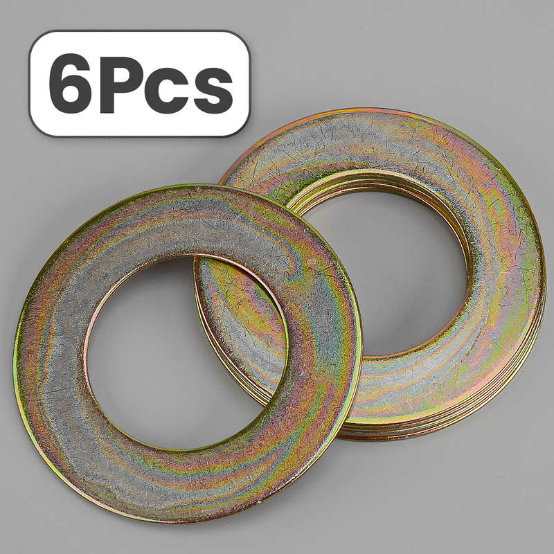 6x 40mmx70mmx2mm Bucket Pin Shim Iron Excavator Skid Steer fit For Cat Bobcat