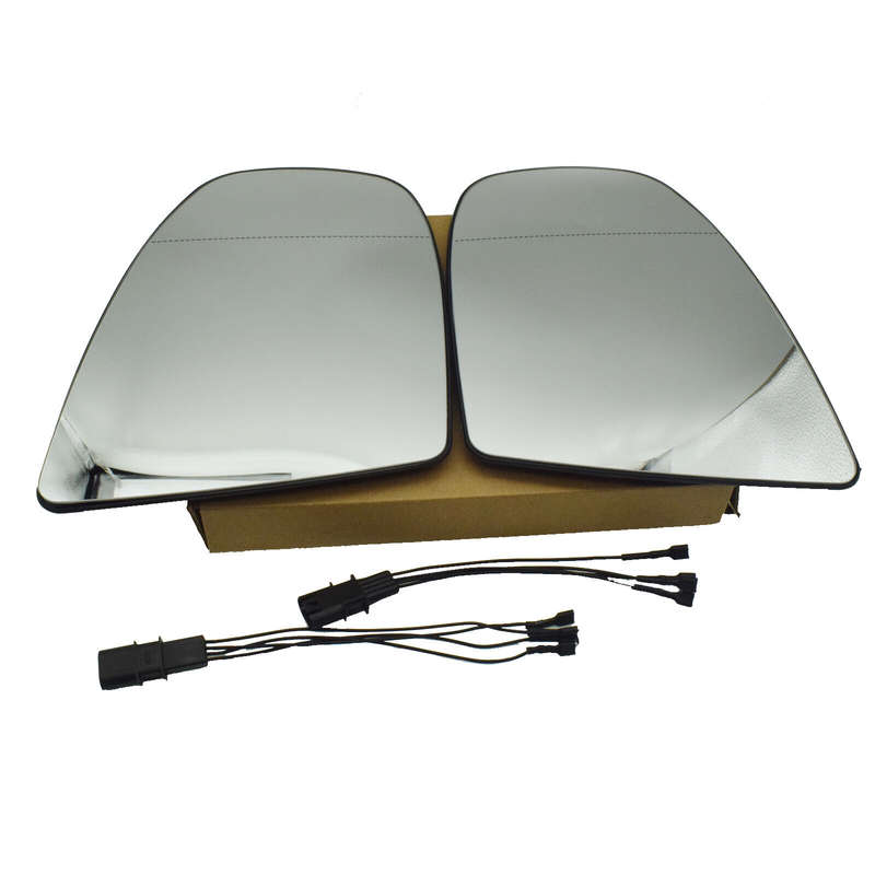 2PCS For BMW X5 E70 X6 E71 E72 LH RH Rearview Wing Mirror Glass Heated W/ Wiring