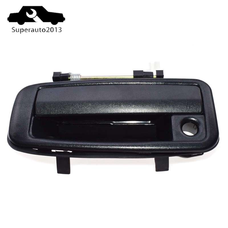 Outside Door Handle Front Left Black For Toyota Corolla 1988-92 69220-12110 New