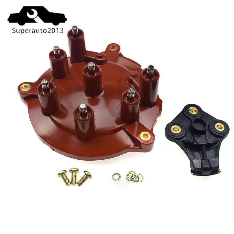 Ignition Distributor Cap + Rotor For Mercedes-Benz 190E 260E 300E 300TE 300SEL