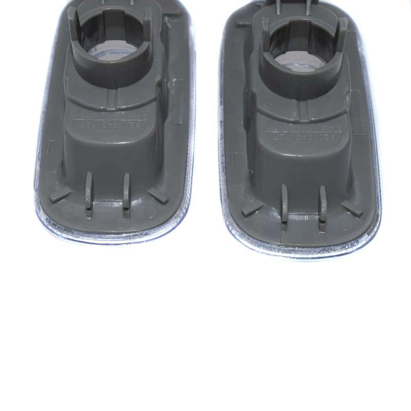 New 2 PCS Side Width Light Housing Cap Clear Lens Fit Audi A4 B6 B7 A6 C5 02-08