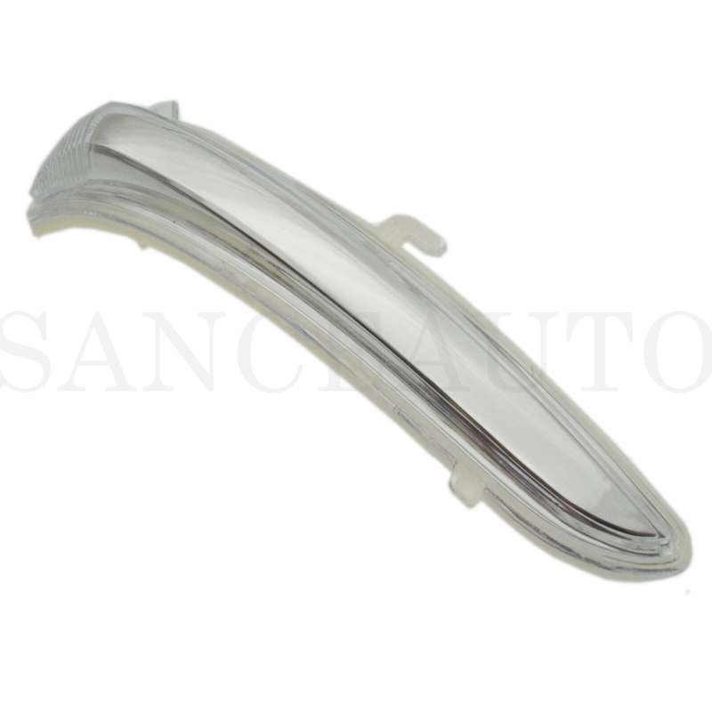 Right Clear Rear View Mirror Lamp Turn Signal Light Lens For Peugeot 208 2012-17