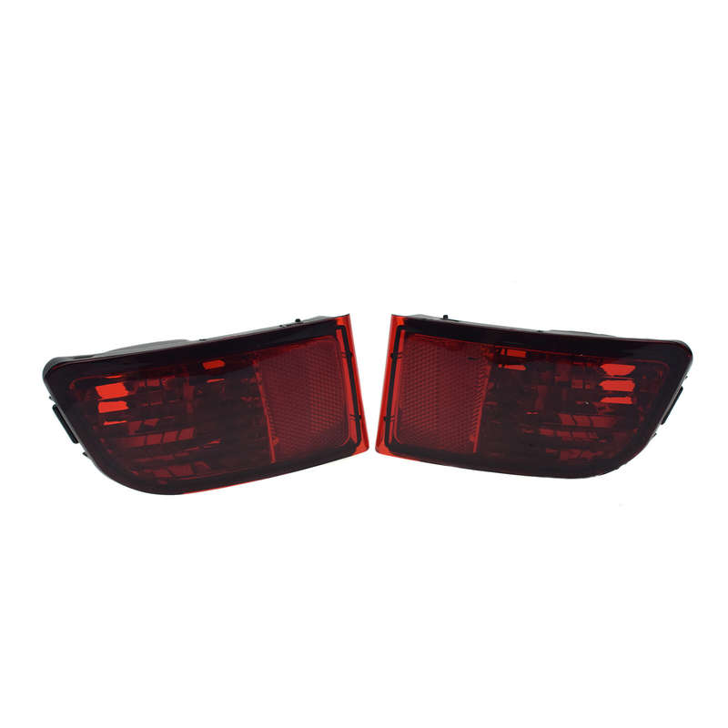 Pair LH+RH Rear Bumper Reflector Light For Toyota 4Runner Land Cruiser Prado 120