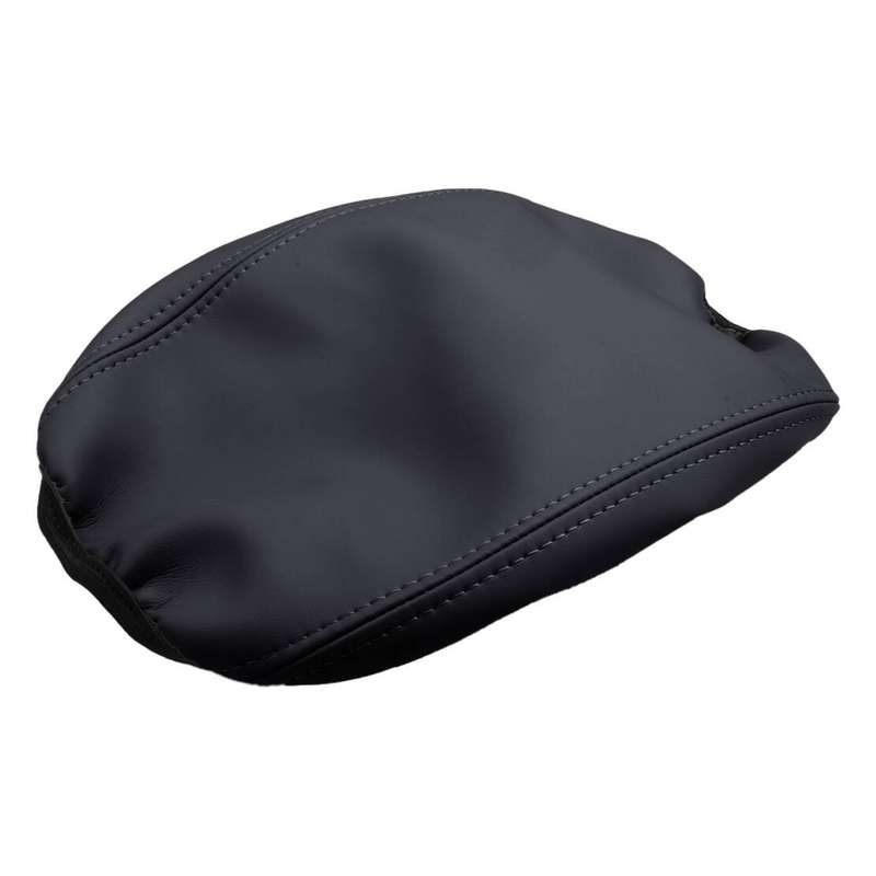 Leather Center Console Armrest Cover Black Fit For Mitsubishi Outlander 2022-25