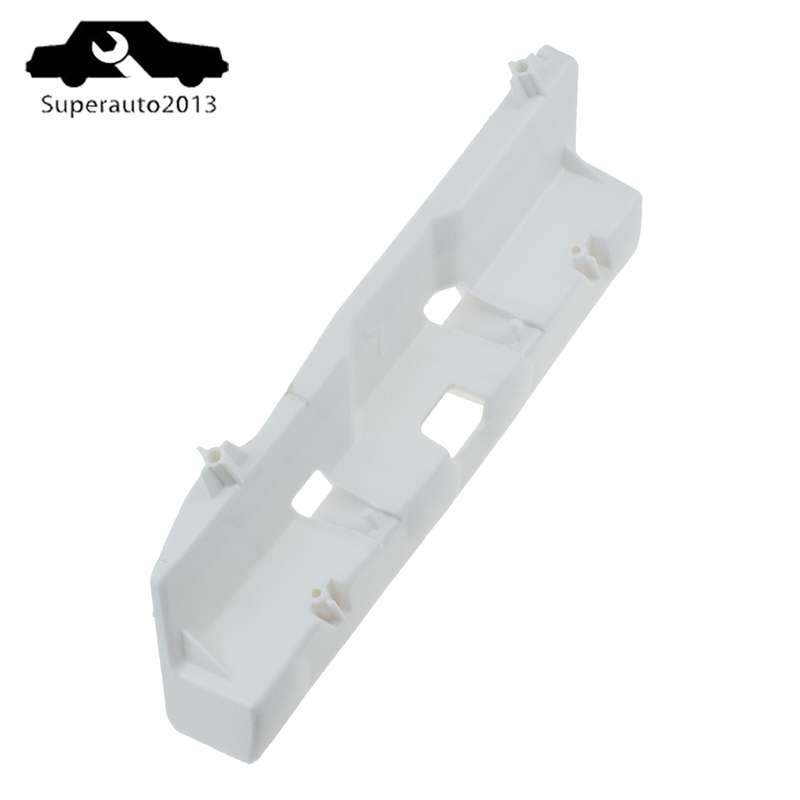 Front Left Bumper Bracket Cover Retainer White For 2014 2015 2016 Lexus IS350