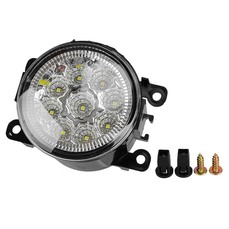 1pair Front LED Fog Light Fit for Suzuki Grand Vitara 2006-2012 SX4 2008-2015