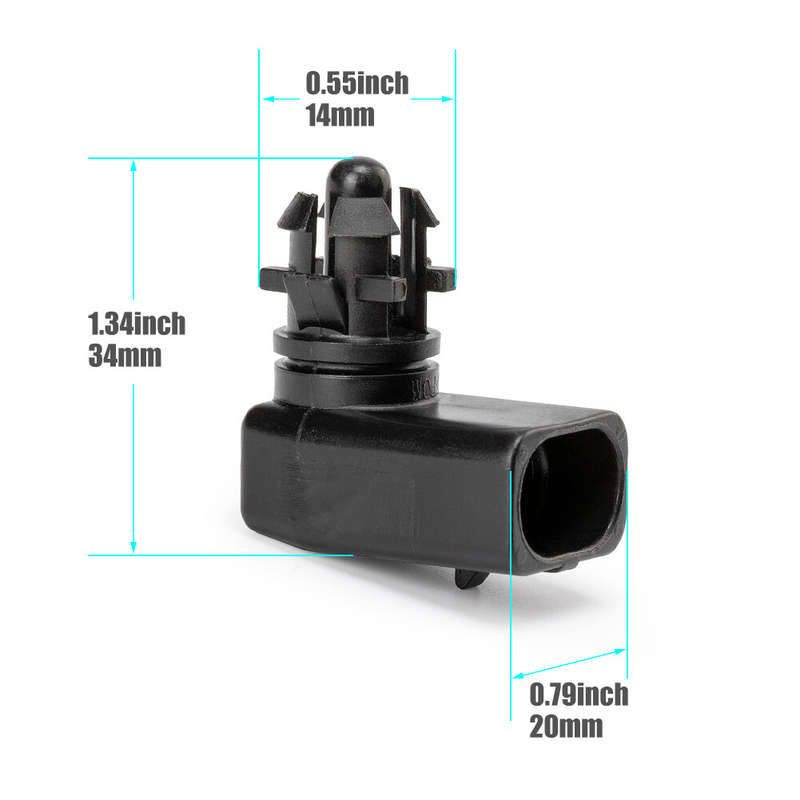 10x25775833 For Buick Allure Cadillac ATS Chevy Avalanche Air Temperature Sensor