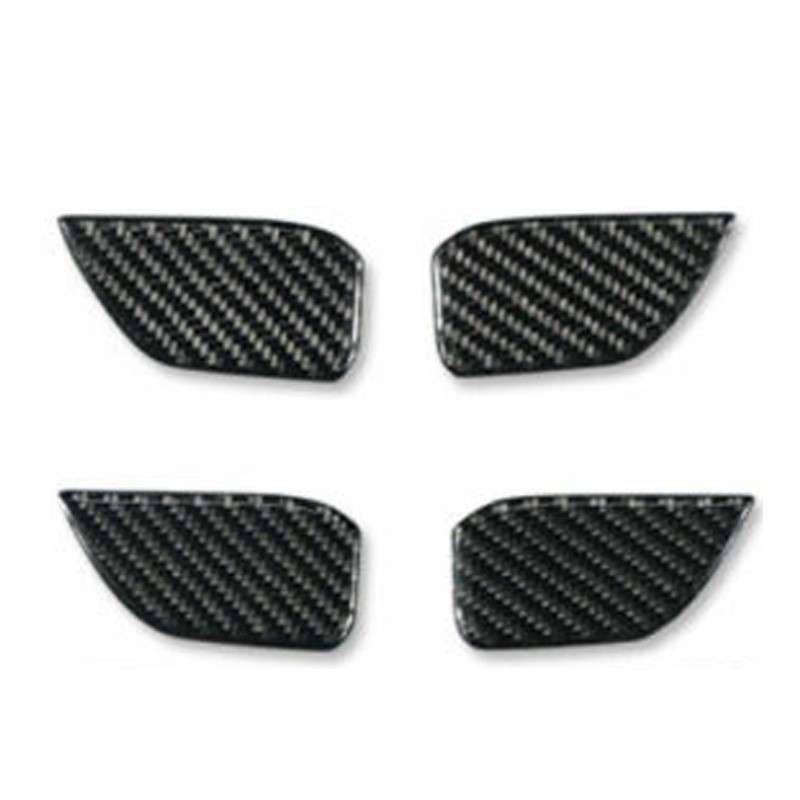 4Pcs Carbon Fiber Inner Door Bowl Cover Fit For Honda CR-V CRV 2017-2021 New