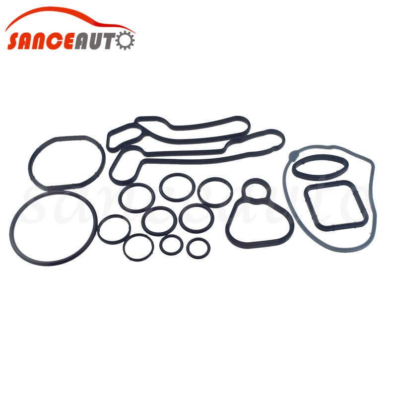Engine Oil Cooler Gasket Seal Set For Chevrolet GM Opel 5650972,565096