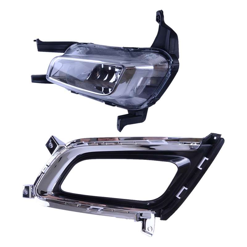 Front Fog Lights & Bezels Cover Trim Left Side fit for 2014-2015 Kia Optima