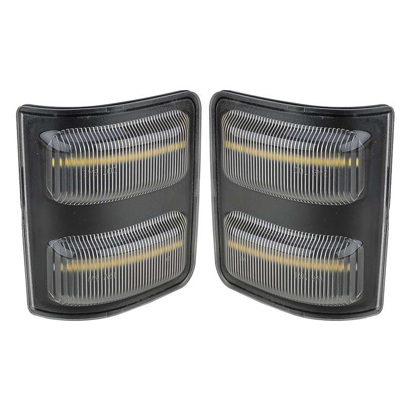 Switchback LED Side Mirror Turn Signal Light Lamp Fit For Ford F-250 F-350 F-450