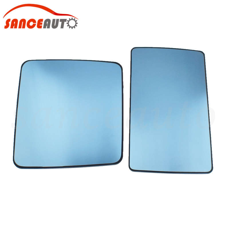 Pair Heated Wing Mirror Glass 2Pcs for Mercedes W124 S124 W201 190 85-93 E 93-95