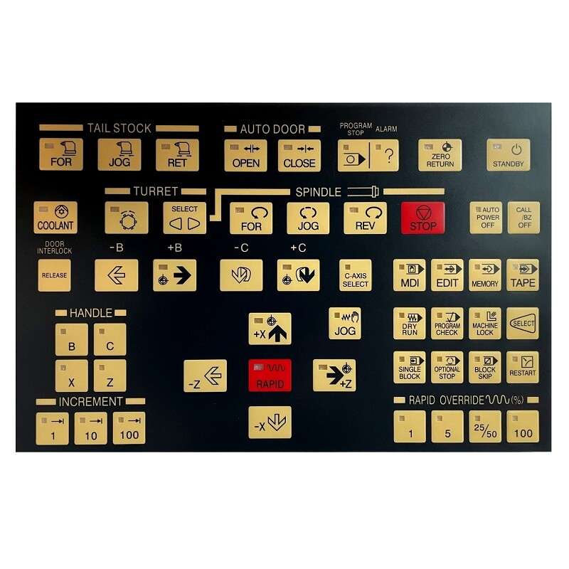 For Hyundai Kia Wia Kiaturn SKT SKT21 KIT450 CNC Lathe Operating Keypad Film