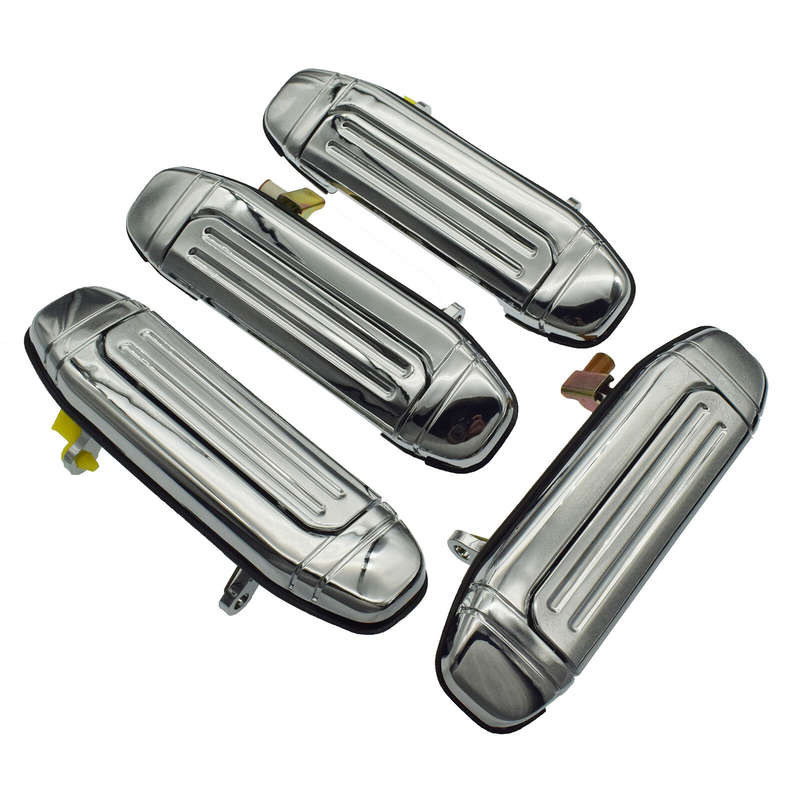 NEW 4PCS Front Rear Left Right Exterior Door Handle For Mitsubishi PAJERO1992-97