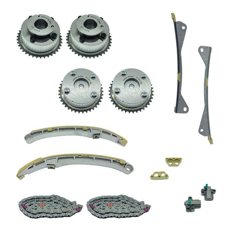 Timing Chain Kit CVVT Gear 243503CGA1 For Hyundai Kia Sedona Sorento 3.3 3.8L