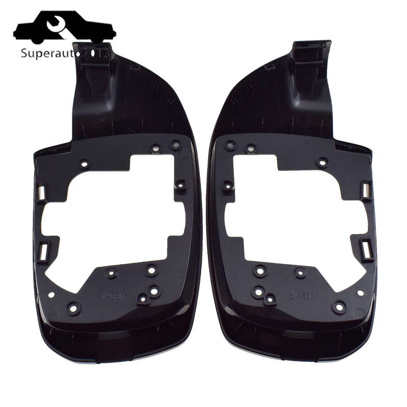 Pair Car Left Right Side Rearview Mirror Cover Frame For Kia Sorento 2009-2014