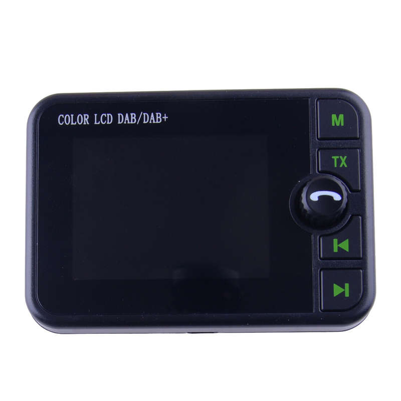 Car Bluetooth FM Transmitter w/ 2 USB Charger Remote Control Hands-Free Call LCD