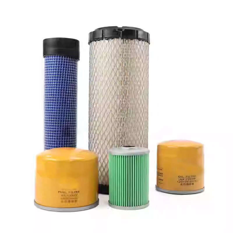 For Sany SY26U 35U-10 Excavator Element Oil Diesel Filter Air Inlet Filter