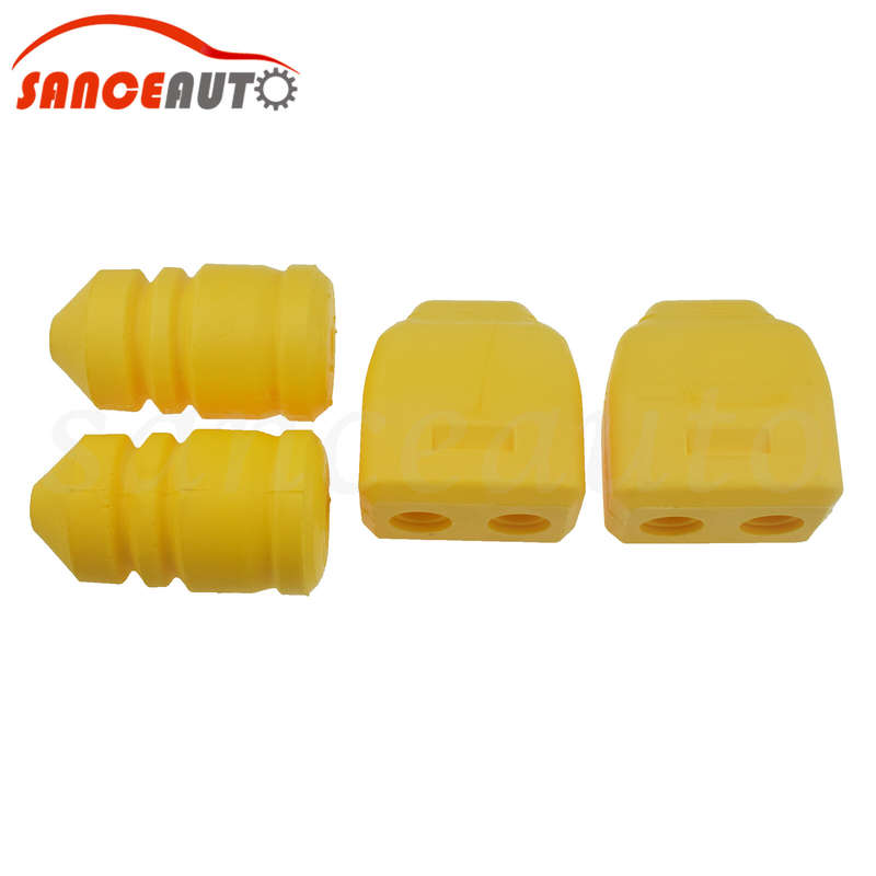 4pcs Front Rear Lower Upper Jounce Bumper Stop for Grand Cherokee WJ 1999-2004