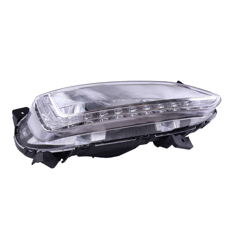 1Pair LED DRL Daytime Running Light Fog Lamp Fit For Hyundai Santa Fe 13-15
