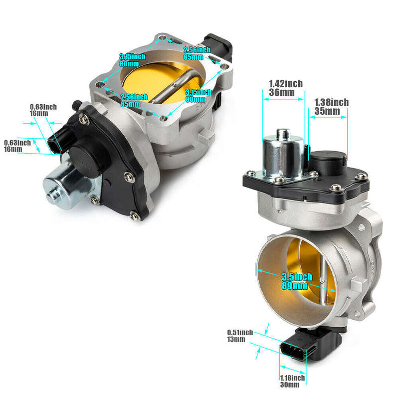 Throttle Body w/TPS Sensor for Lincoln ford F150 F250 F350 Expedition 5.4L US